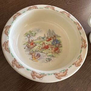 Bunnykins mug and bowl